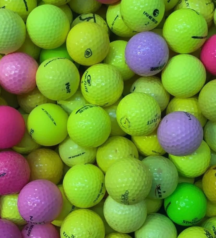 Voorbeeldfoto van Gekleurde mix lakeballs