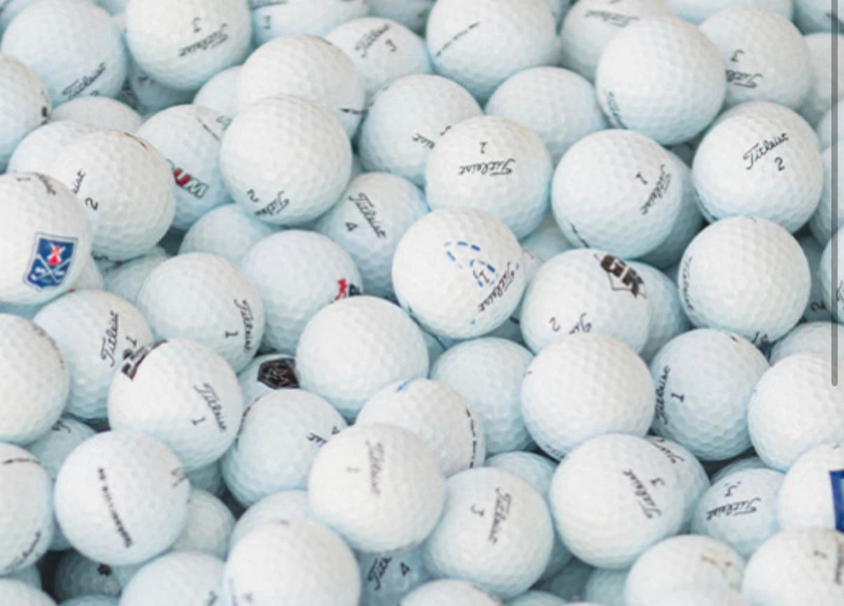 Titleist lakeballs